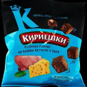 Кириешки "Ветчина и сыр", 40г